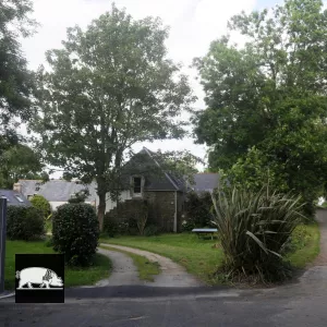 L'entrée de la ferme