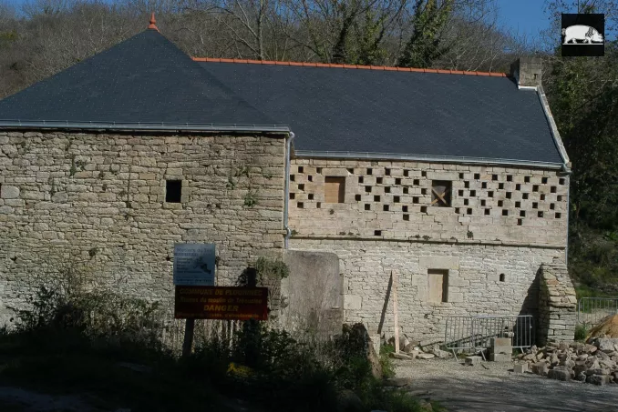 Le moulin a eau de Pors Poullan.